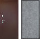 Входная металлическая Дверь Дверной континент Рубикон Медь Дизайн ФЛ-655 Бетон серый в Пущино