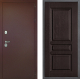 Входная металлическая Дверь Дверной континент Рубикон Медь Дизайн ФЛ-243 Дуб шоколадный в Пущино
