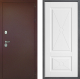 Входная металлическая Дверь Дверной континент Рубикон Медь Дизайн ФЛ-617 Софт милк в Пущино