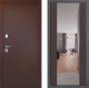 Дверь Дверной континент Рубикон Медь Дизайн ФЛЗ-1 Зеркало Венге в Пущино