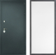 Входная металлическая Дверь Дверной континент Рубикон Серебро Дизайн ФЛ-649 Белый софт в Пущино