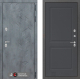 Входная металлическая Дверь Лабиринт (LABIRINT) Бетон 11 Графит софт в Пущино