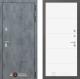 Дверь Лабиринт (LABIRINT) Бетон 13 Белый софт в Пущино