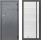 Входная металлическая Дверь Лабиринт (LABIRINT) Cosmo 22 Белый софт в Пущино