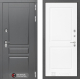 Входная металлическая Дверь Лабиринт (LABIRINT) Платинум 11 Белый софт в Пущино