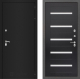 Входная металлическая Дверь Лабиринт (LABIRINT) Classic шагрень черная 01 Венге в Пущино