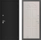 Входная металлическая Дверь Лабиринт (LABIRINT) Classic шагрень черная 15 VINORIT Алмон 25 в Пущино