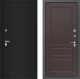 Дверь Лабиринт (LABIRINT) Classic шагрень черная 03 Орех премиум в Пущино