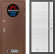 Входная металлическая Дверь Лабиринт (LABIRINT) Термо Магнит 22 Белый софт в Пущино