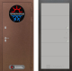 Входная металлическая Дверь Лабиринт (LABIRINT) Термо Магнит 13 Грей софт в Пущино