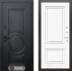 Входная металлическая Дверь Лабиринт (LABIRINT) Гранд 26 Белый (RAL-9003) в Пущино