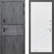Входная металлическая Дверь Лабиринт (LABIRINT) Инфинити 23 Белый софт в Пущино