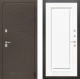 Входная металлическая Дверь Лабиринт (LABIRINT) Смоки 27 Белый (RAL-9003) в Пущино