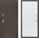 Входная металлическая Дверь Лабиринт (LABIRINT) Смоки 23 Белый софт в Пущино