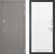 Входная металлическая Дверь Лабиринт (LABIRINT) Формо 21 Белый софт в Пущино