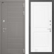 Входная металлическая Дверь Лабиринт (LABIRINT) Формо 11 Белый софт в Пущино