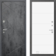 Входная металлическая Дверь Лабиринт (LABIRINT) Лофт 13 Белый софт в Пущино