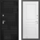Входная металлическая Дверь Лабиринт (LABIRINT) Pazl 03 Белый софт в Пущино