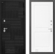 Входная металлическая Дверь Лабиринт (LABIRINT) Pazl 11 Белый софт в Пущино