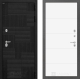 Входная металлическая Дверь Лабиринт (LABIRINT) Pazl 13 Белый софт в Пущино