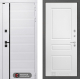Входная металлическая Дверь Лабиринт (LABIRINT) Royal 03 Белый софт в Пущино