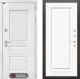 Входная металлическая Дверь Лабиринт (LABIRINT) Versal 27 Белый (RAL-9003) в Пущино