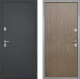 Входная металлическая Дверь Интекрон (INTECRON) Гектор Гладкая шпон Венге коричневый в Пущино