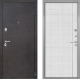Входная металлическая Дверь Интекрон (INTECRON) Сенатор Лучи В-07 с молдингом Лофт белый в Пущино