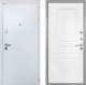 Входная металлическая Дверь Интекрон (INTECRON) Колизей White ФЛ-243 Белый матовый в Пущино