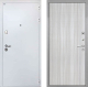 Входная металлическая Дверь Интекрон (INTECRON) Колизей White В-07 с молдингом Сандал белый в Пущино