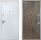 Входная металлическая Дверь Интекрон (INTECRON) Колизей White Гладкая Гранж в Пущино