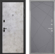 Входная металлическая Дверь Интекрон (INTECRON) Профит Black Мрамор Светлый Лучи-М Графит софт в Пущино