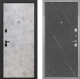 Входная металлическая Дверь Интекрон (INTECRON) Профит Black Мрамор Светлый Гладкая Гранит лава оникс в Пущино