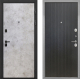 Входная металлическая Дверь Интекрон (INTECRON) Профит Black Мрамор Светлый ФЛ-295 Лофт черный в Пущино