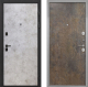 Входная металлическая Дверь Интекрон (INTECRON) Профит Black Мрамор Светлый Гладкая Гранж в Пущино