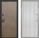 Входная металлическая Дверь Интекрон (INTECRON) Профит Black Венге Коричневый В-07 с молдингом Сандал белый в Пущино