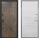 Входная металлическая Дверь Интекрон (INTECRON) Профит Black Гранж ФЛ-316 Белый ясень в Пущино