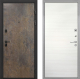 Входная металлическая Дверь Интекрон (INTECRON) Профит Black Гранж Гладкая Дуб сильвер поперечный в Пущино