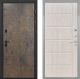 Входная металлическая Дверь Интекрон (INTECRON) Профит Black Гранж ФЛ-102 Сосна белая в Пущино