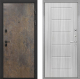 Входная металлическая Дверь Интекрон (INTECRON) Профит Black Гранж ФЛ-39 Сандал белый в Пущино