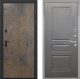 Входная металлическая Дверь Интекрон (INTECRON) Профит Black Гранж ФЛ-243 Графит вуд дуб в Пущино