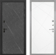 Входная металлическая Дверь Интекрон (INTECRON) Профит Black Гранит Лава Оникс Лучи-М Софт милк в Пущино