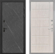 Входная металлическая Дверь Интекрон (INTECRON) Профит Black Гранит Лава Оникс ФЛ-102 Сосна белая в Пущино