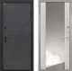 Входная металлическая Дверь Интекрон (INTECRON) Профит Black Эковенге ФЛЗ-516 Зеркало Сосна белая в Пущино