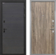Входная металлическая Дверь Интекрон (INTECRON) Профит Black Эковенге Гладкая Дуб турин в Пущино