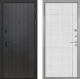 Входная металлическая Дверь Интекрон (INTECRON) Профит Black ФЛ-295 В-07 с молдингом Лофт белый в Пущино