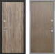 Входная металлическая Дверь Интекрон (INTECRON) Гектор Дуб Турин Гладкая шпон Венге коричневый в Пущино