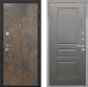 Входная металлическая Дверь Интекрон (INTECRON) Гектор Гранж ФЛ-243 Графит вуд дуб в Пущино