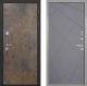 Входная металлическая Дверь Интекрон (INTECRON) Гектор Гранж Лучи-М Графит софт в Пущино