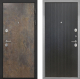 Входная металлическая Дверь Интекрон (INTECRON) Гектор Гранж ФЛ-295 Лофт черный в Пущино